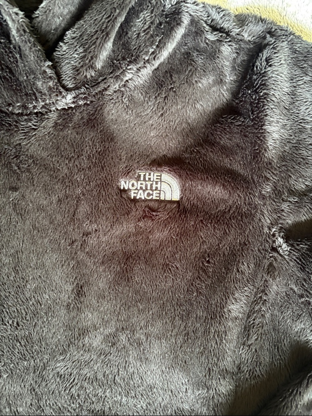 The North Face Women’s Black Plush Fleece Hoodie Size Small - Picture 2 of 6